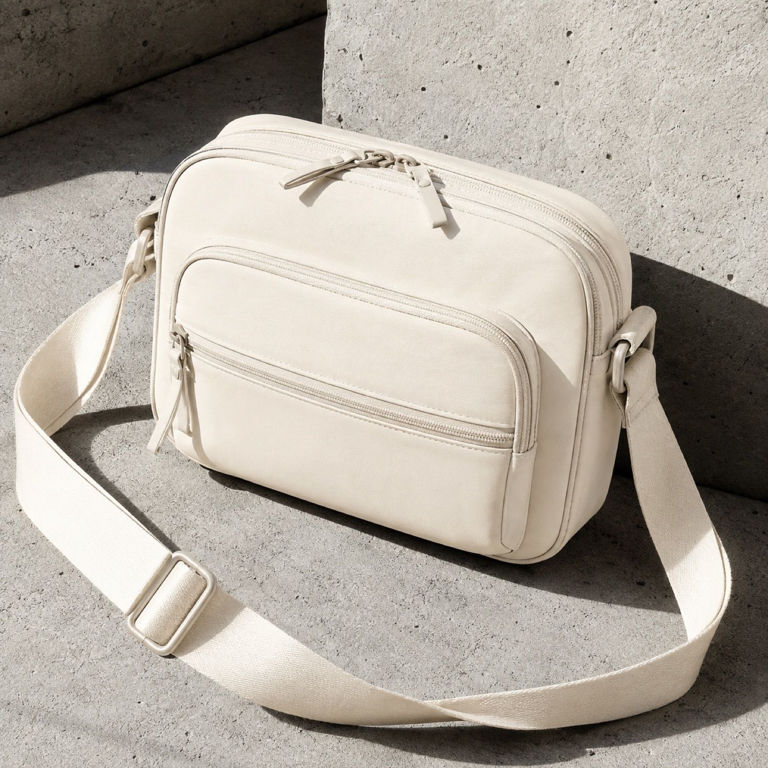 Core compact sling bag — Crossbody Bags by SH SNEAKERS. product photograph on a white background.