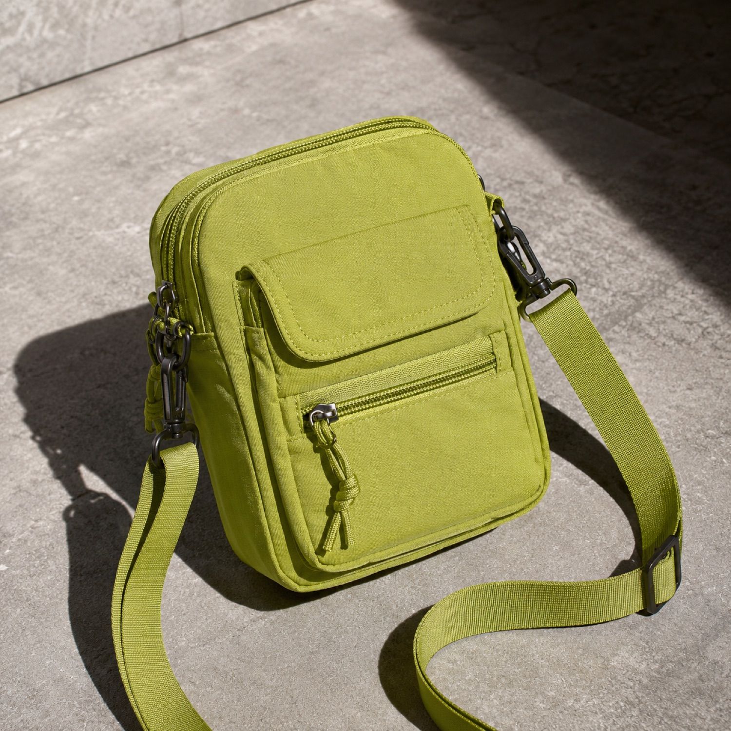 Metro zip utility bag — Crossbody Bags by SH SNEAKERS. product photograph on a white background.