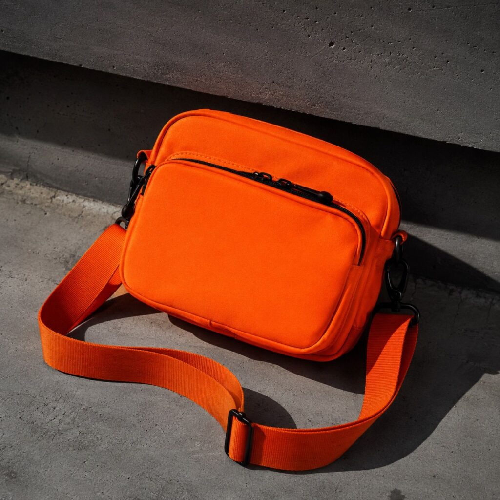 Signal zip utility bag — Crossbody Bags by SH SNEAKERS. product photograph on a white background.