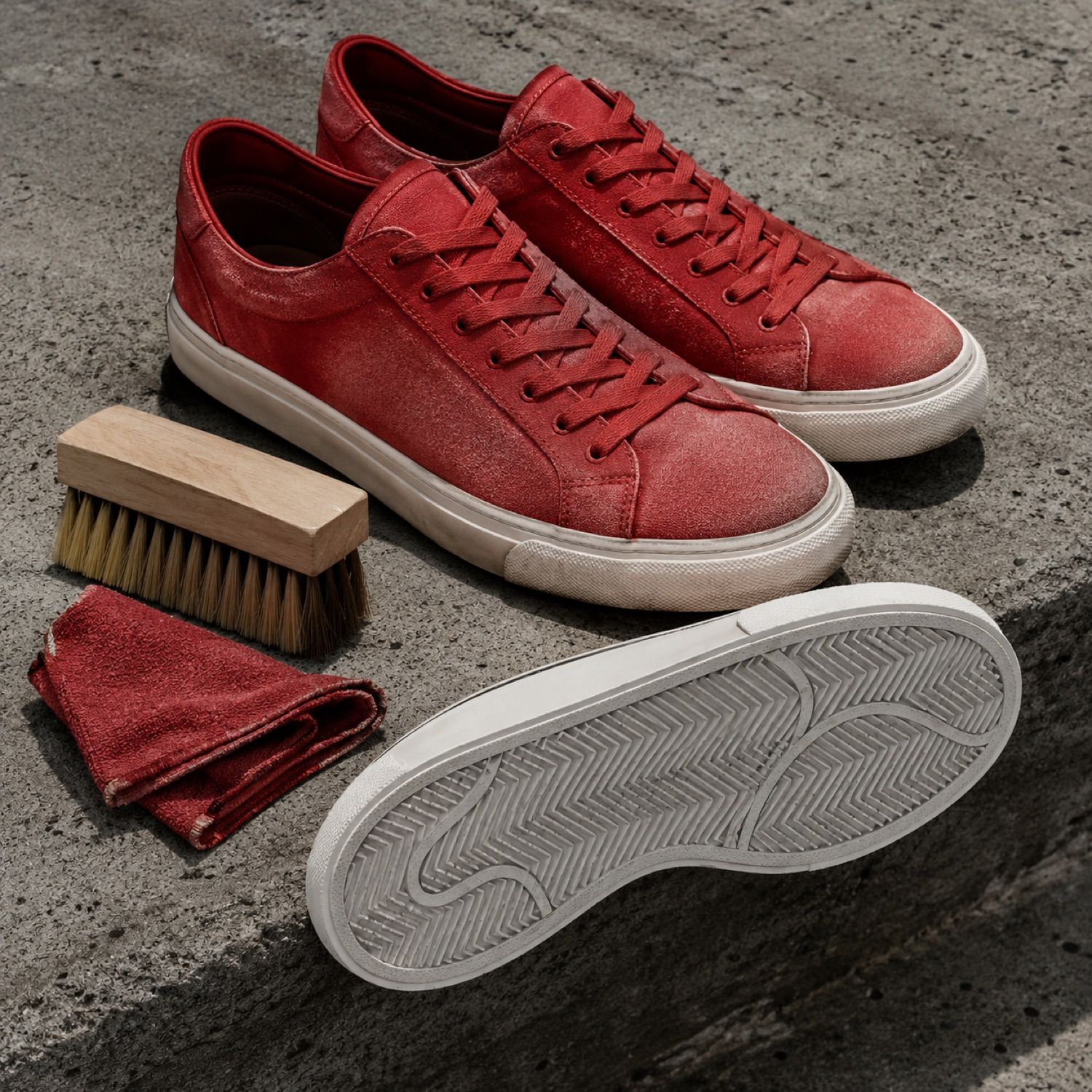 Field microfibre wipe pack — Care Kits by SH SNEAKERS. laid flat, full length.