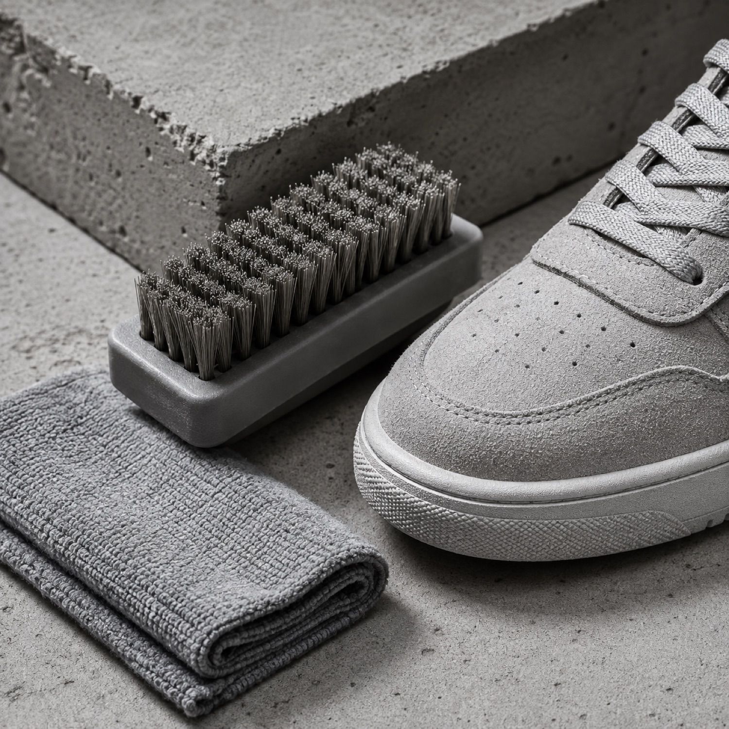 Switch sole cleaner kit — Care Kits by SH SNEAKERS. close detail of the fabric and finish.