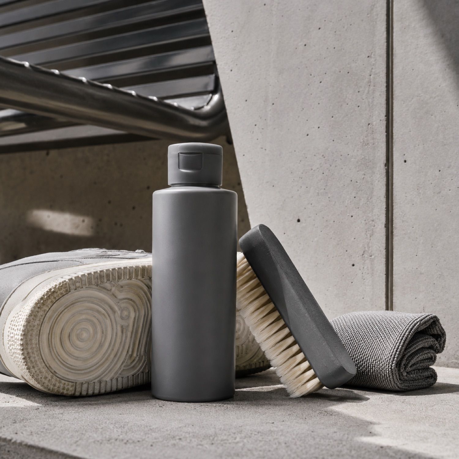 Switch sole cleaner kit — Care Kits by SH SNEAKERS. in use.