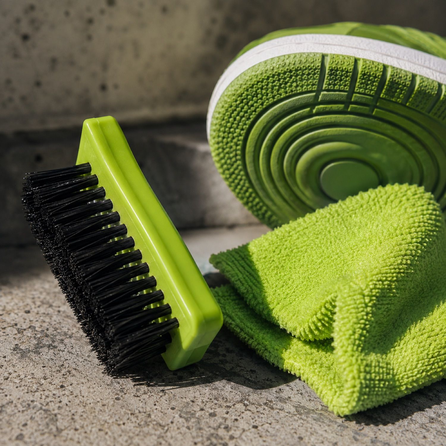 Tarmac microfibre wipe pack — Care Kits by SH SNEAKERS. close detail of the fabric and finish.