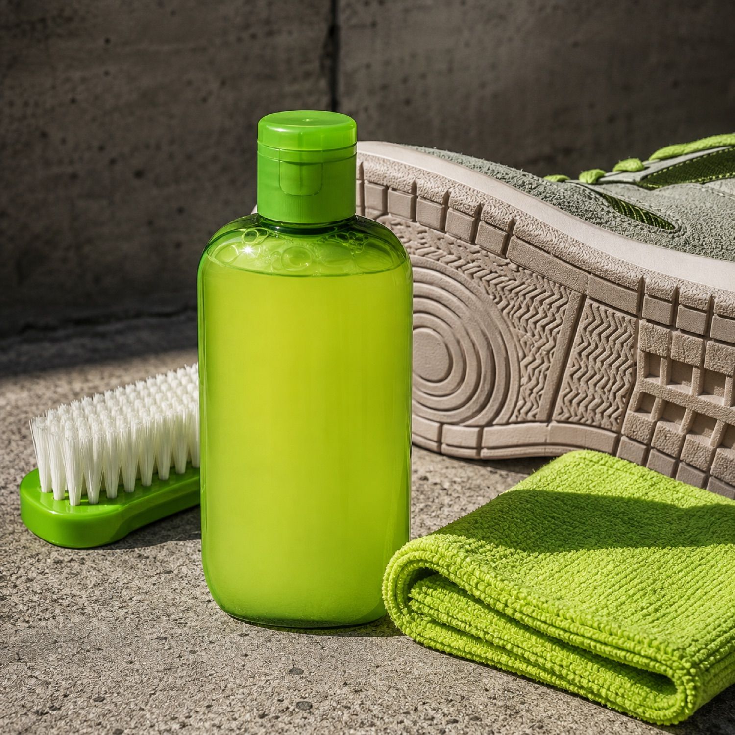 Tarmac microfibre wipe pack — Care Kits by SH SNEAKERS. laid flat, full length.