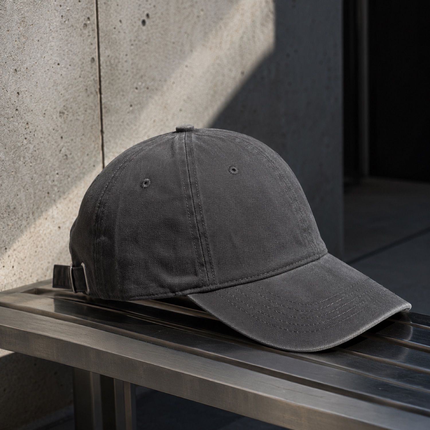 Pylon low crown cap — Caps by SH SNEAKERS. in use.