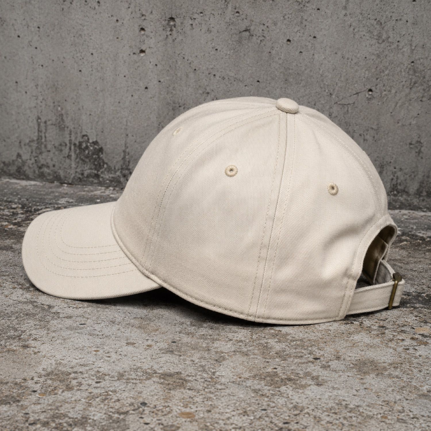 Cinder five panel cap — Caps by SH SNEAKERS. laid flat, full length.