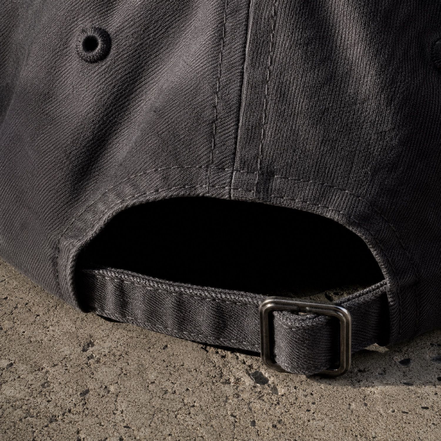 Switch soft nylon cap — Caps by SH SNEAKERS. close detail of the fabric and finish.