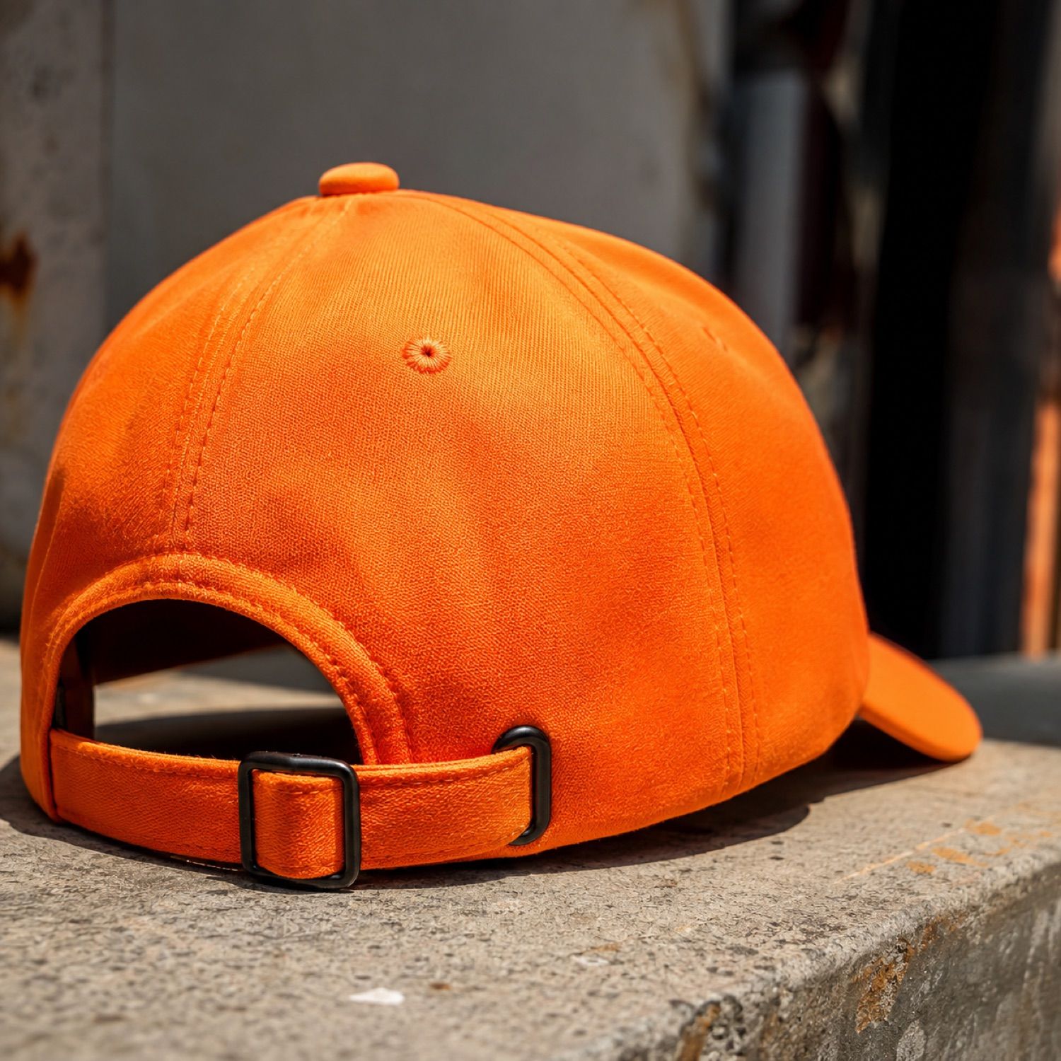 Metro soft nylon cap — Caps by SH SNEAKERS. close detail of the fabric and finish.