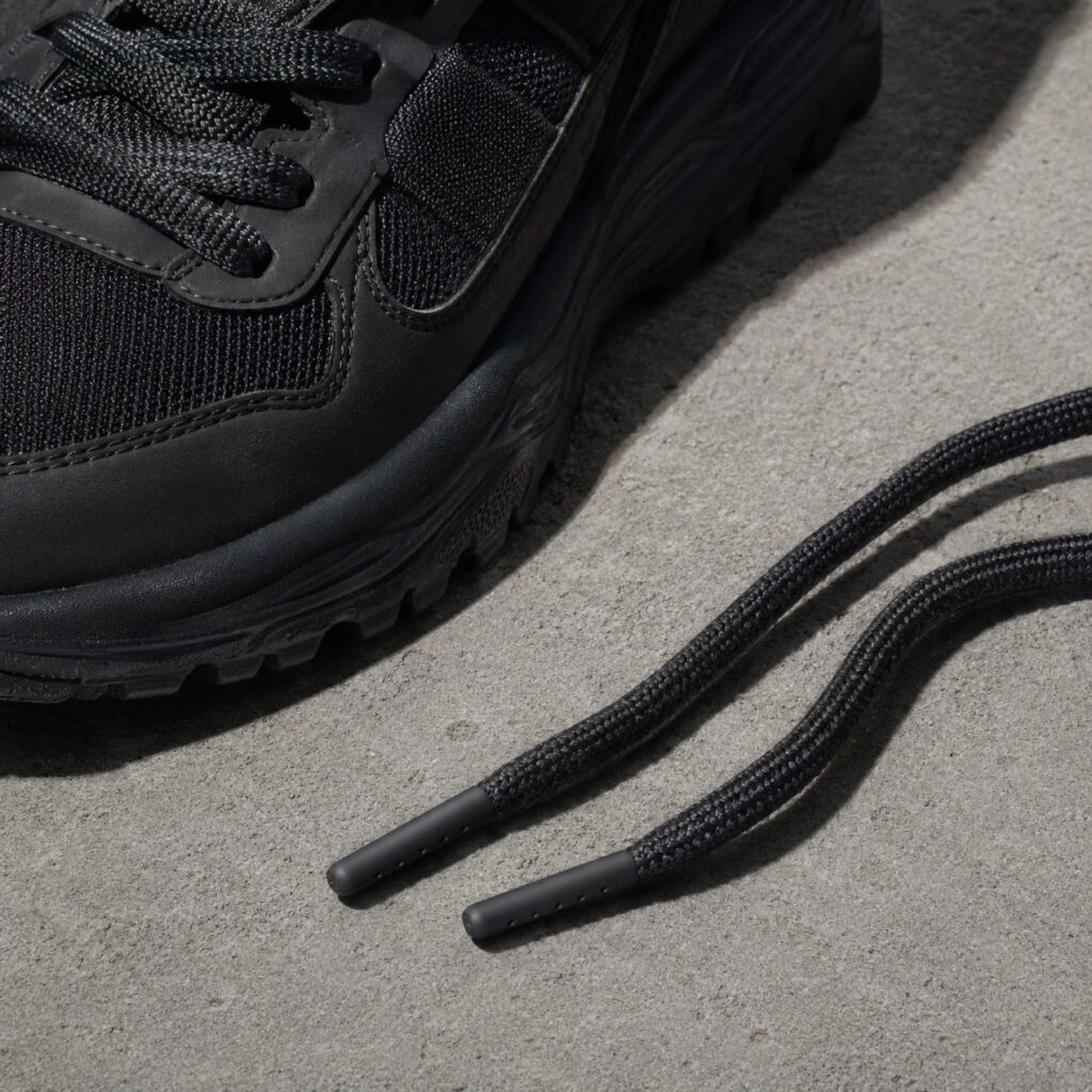 Relay waxed lace pair — Laces by SH SNEAKERS. product photograph on a white background.