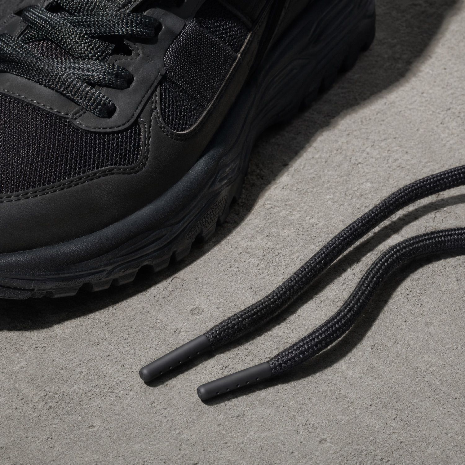 Relay waxed lace pair — Laces by SH SNEAKERS. product photograph on a white background.