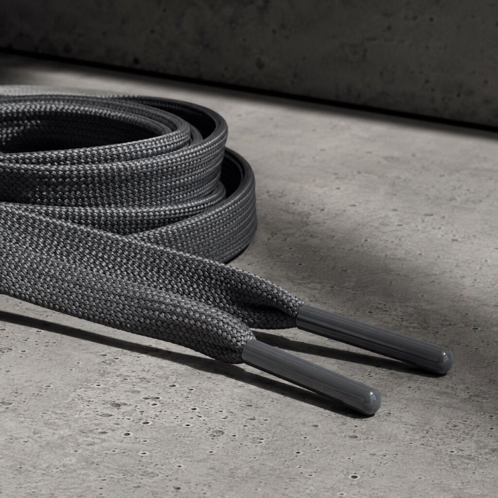 Quarry flat sneaker lace — Laces by SH SNEAKERS. product photograph on a white background.