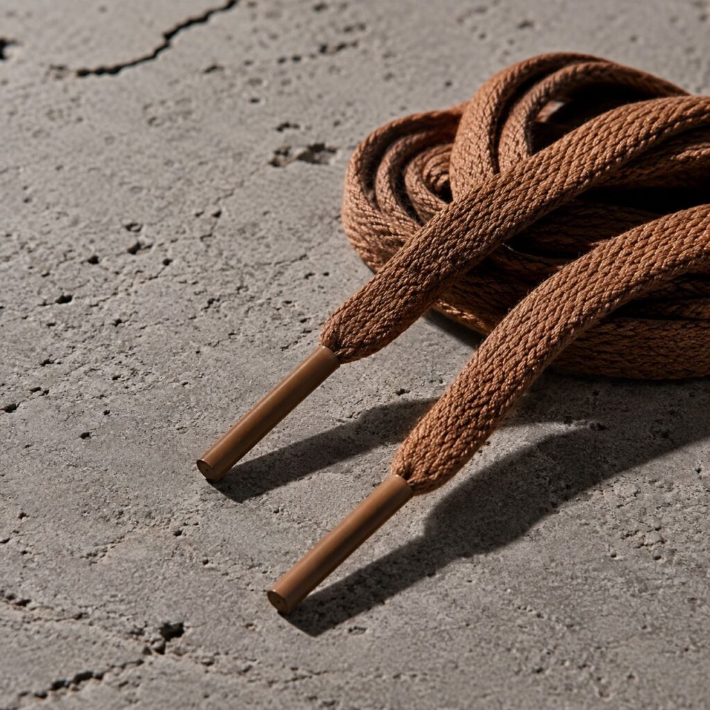 Block flat sneaker lace — Laces by SH SNEAKERS. product photograph on a white background.
