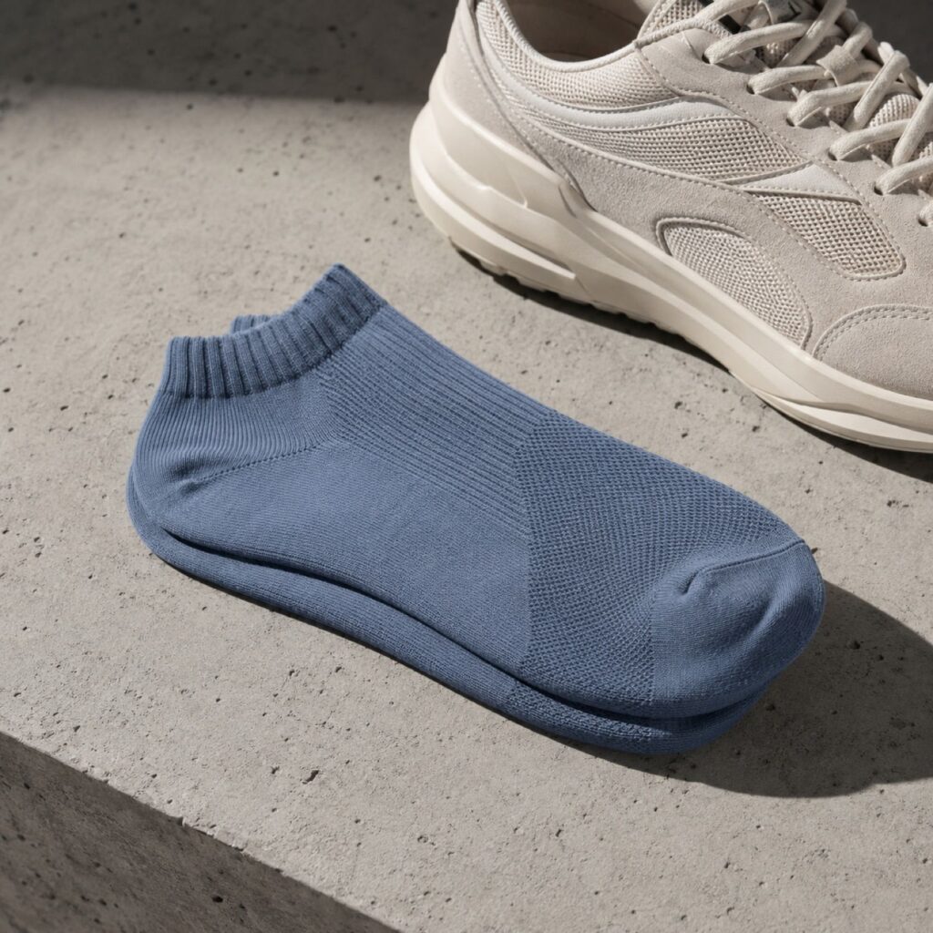 Rift rib crew sock — Statement Socks by SH SNEAKERS. product photograph on a white background.