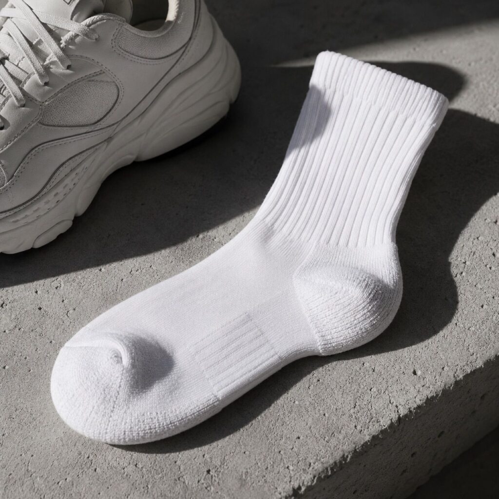 Switch rib crew sock — Statement Socks by SH SNEAKERS. product photograph on a white background.