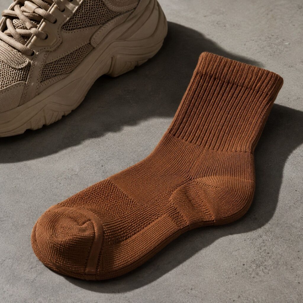 Core rib crew sock — Statement Socks by SH SNEAKERS. product photograph on a white background.