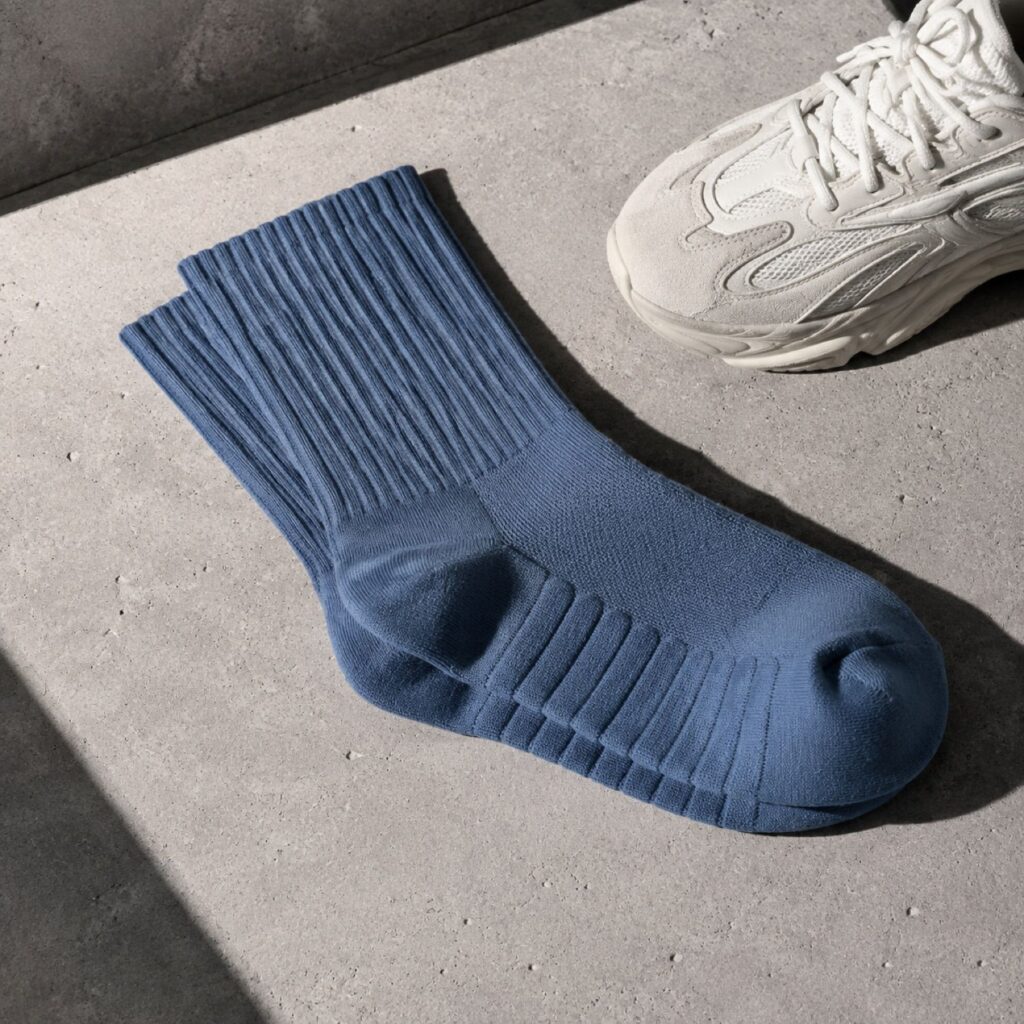 Depot rib crew sock — Statement Socks by SH SNEAKERS. product photograph on a white background.