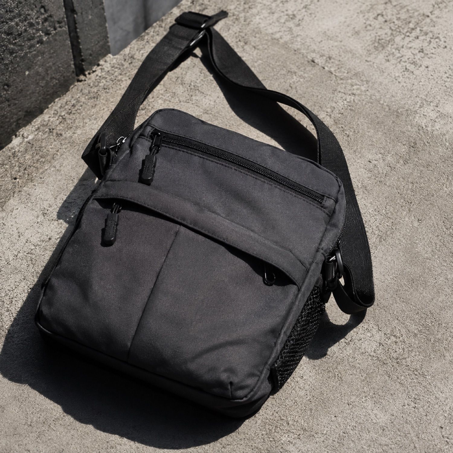 Beacon mesh shoe bag — Sneaker Storage by SH SNEAKERS. laid flat, full length.