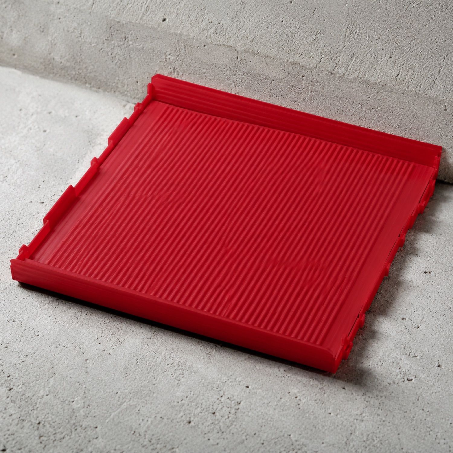 Axis stackable shoe box liner — Sneaker Storage by SH SNEAKERS. close detail of the fabric and finish.