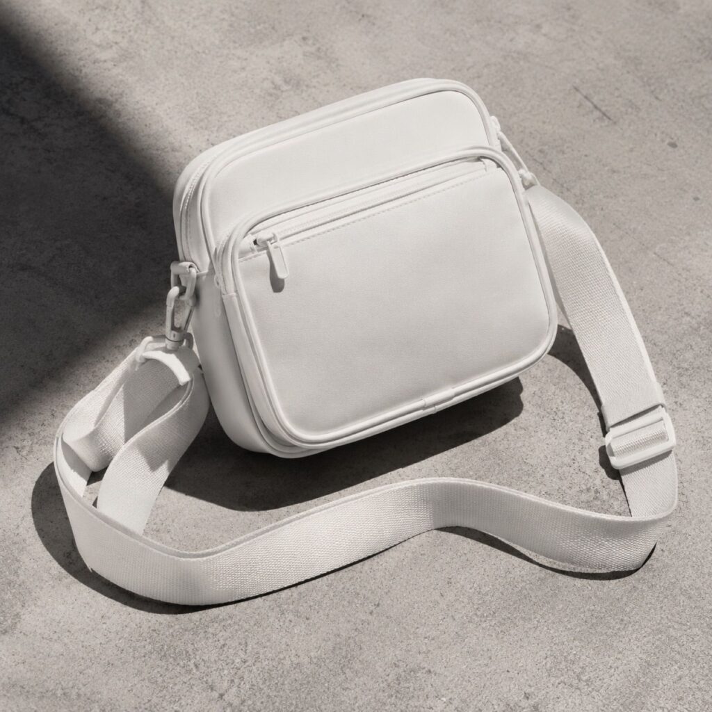 Block drawcord dust bag — Sneaker Storage by SH SNEAKERS. product photograph on a white background.
